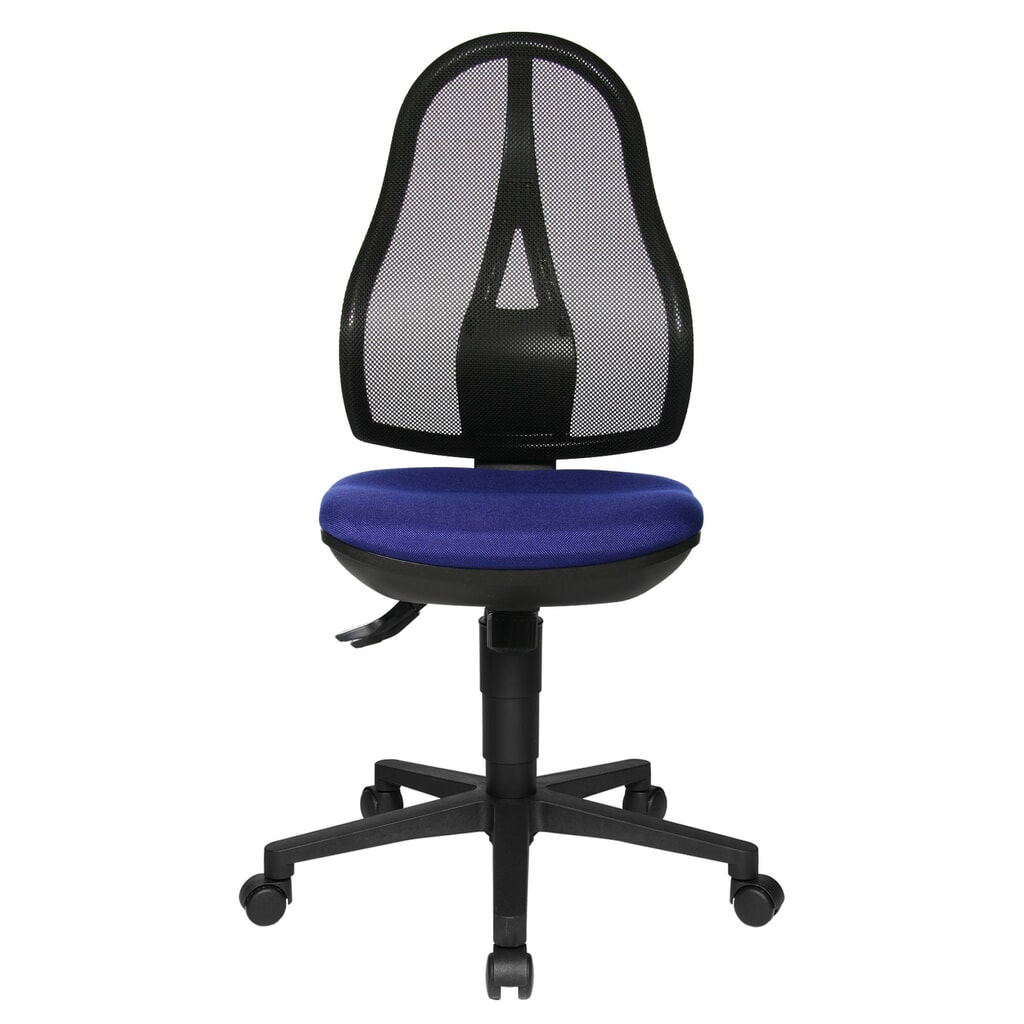 Product afbeelding: Antihernia-draaistoel netoptiek, blauw