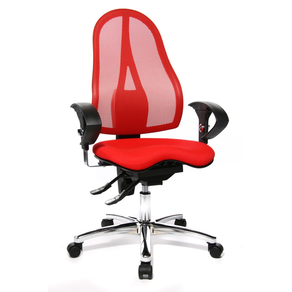 Productafbeelding nr. 3: Fitness-draaist., rugln. netstruct., hg. verstlb. arml., rd