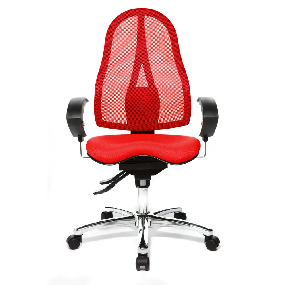 Productafbeelding nr. 1: Fitness-draaist., rugln. netstruct., hg. verstlb. arml., rd