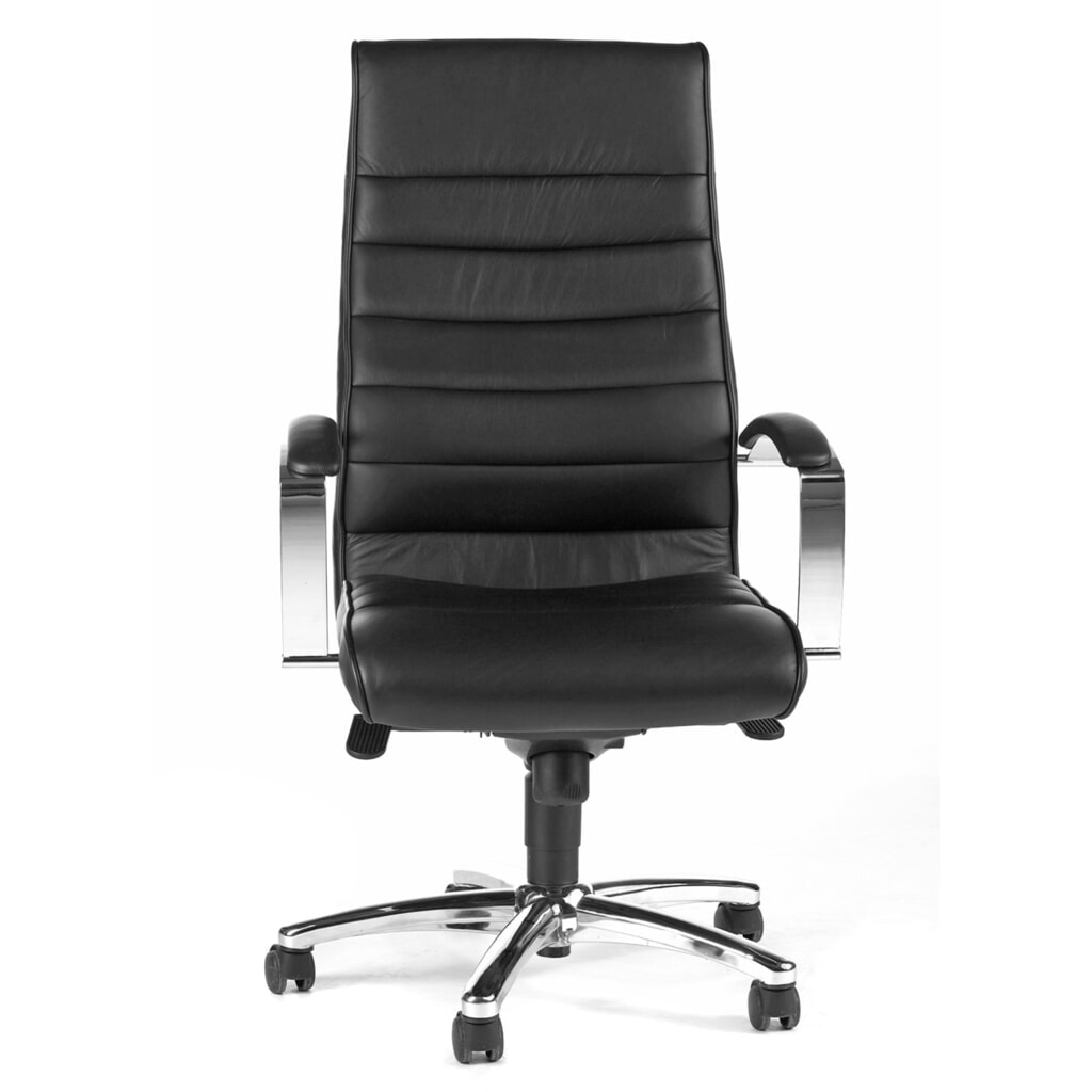 Product afbeelding: Draaibare bureaustoel Topstar® TD LUX 10, bureaustoel kantelmechanisme, incl. armleuningen, zwart