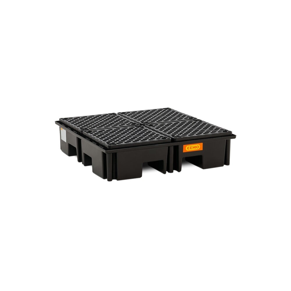 Productafbeelding nr. 1: Palletlekbak CEMO 220/4, voor 1 pallet 1.200 x 1.200 mm, inhoud 220 l, incl. PE-rooster