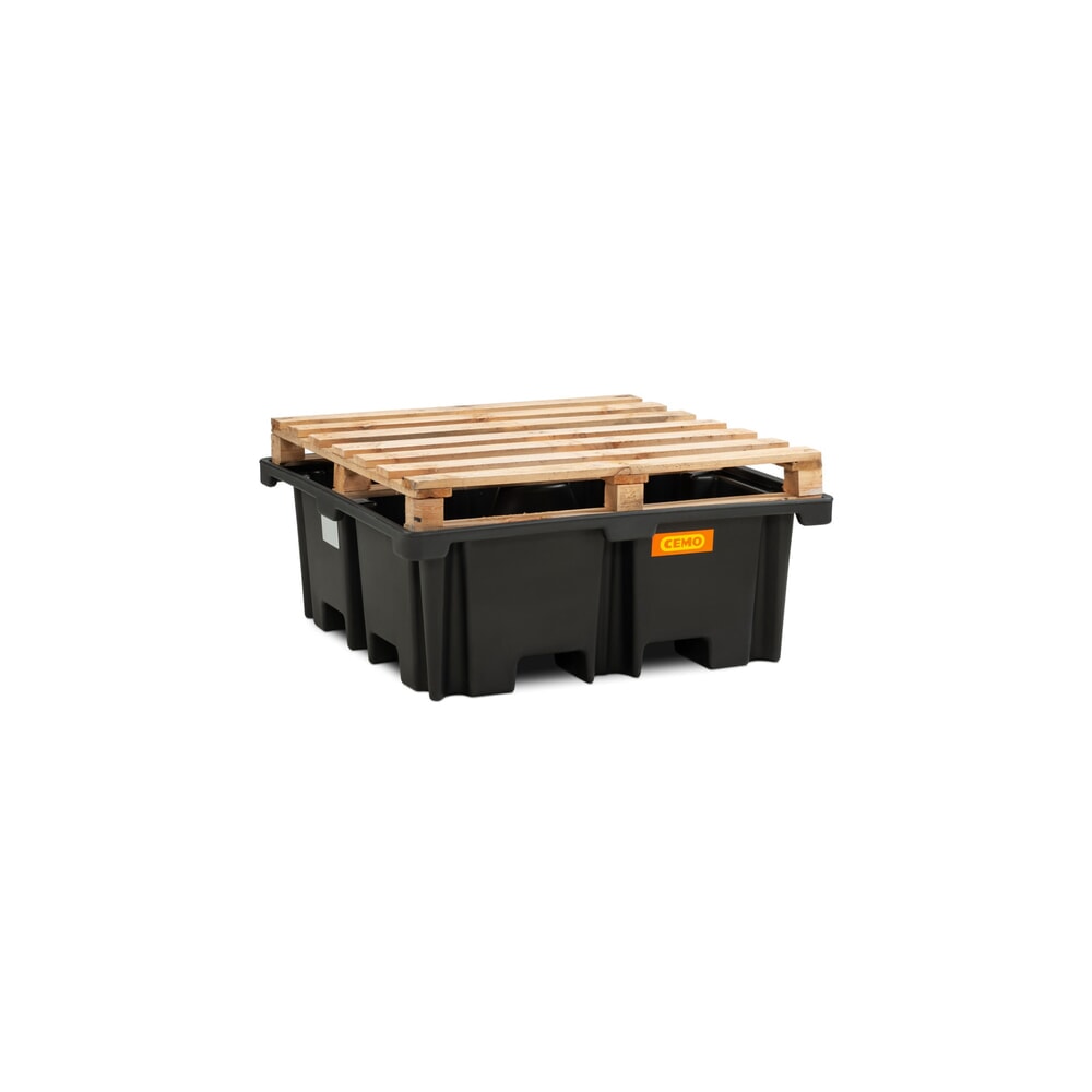 Productafbeelding nr. 3: Palletlekbak CEMO 400/4, voor 1 pallet 1.200 x 1.200 mm, inhoud 400 l, zonder rooster