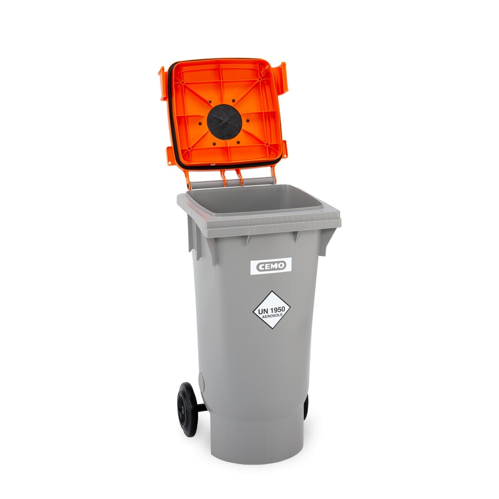 CEMO verzamelbak voor spuitbussen, 120 l Productafbeelding nr. 6: CEMO verzamelbak voor spuitbussen, 120 l