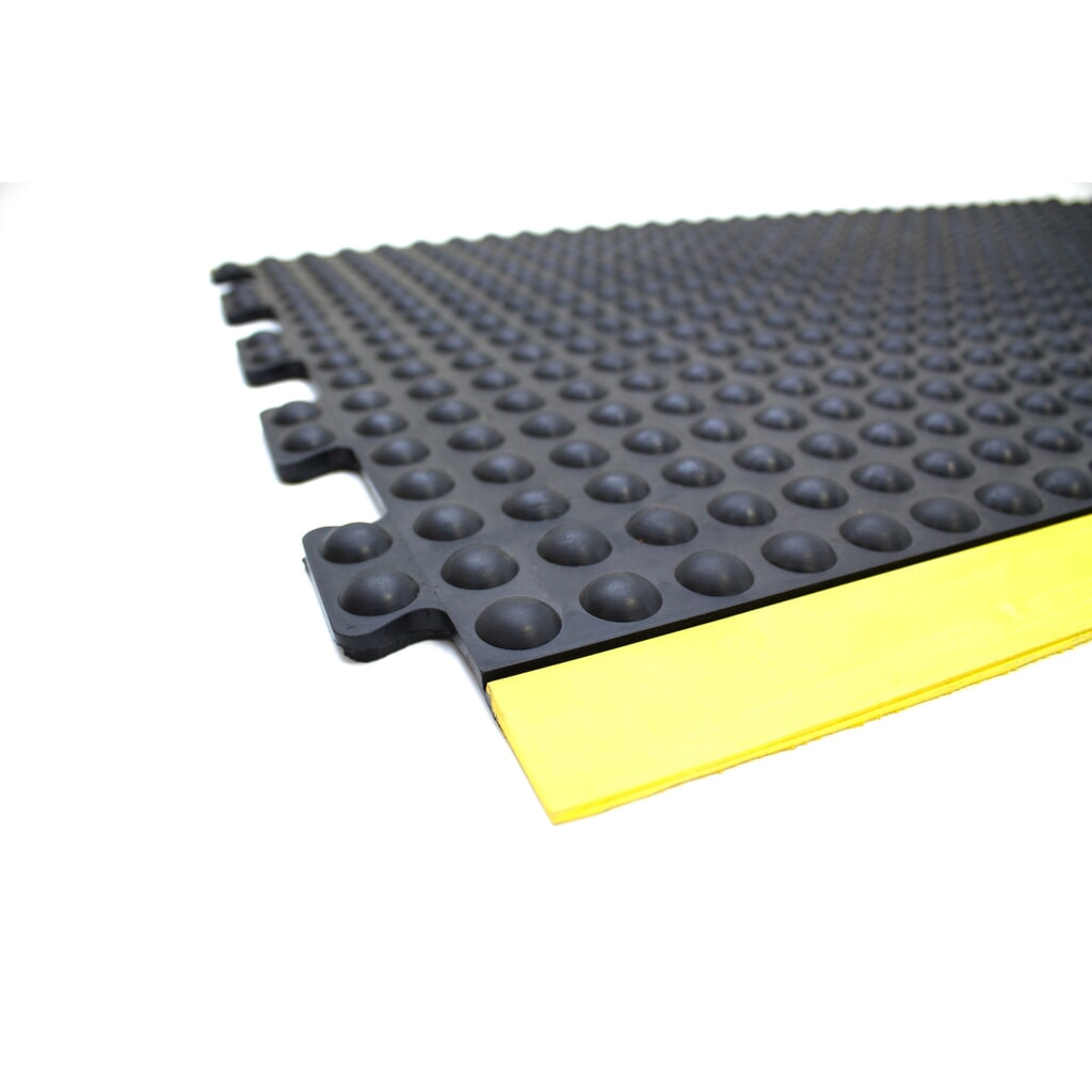 Productafbeelding nr. 2: COBA Bubblemat Safety antivermoeidheidsmat, middenstuk, bxd 600 x 900 mm, zwart/geel