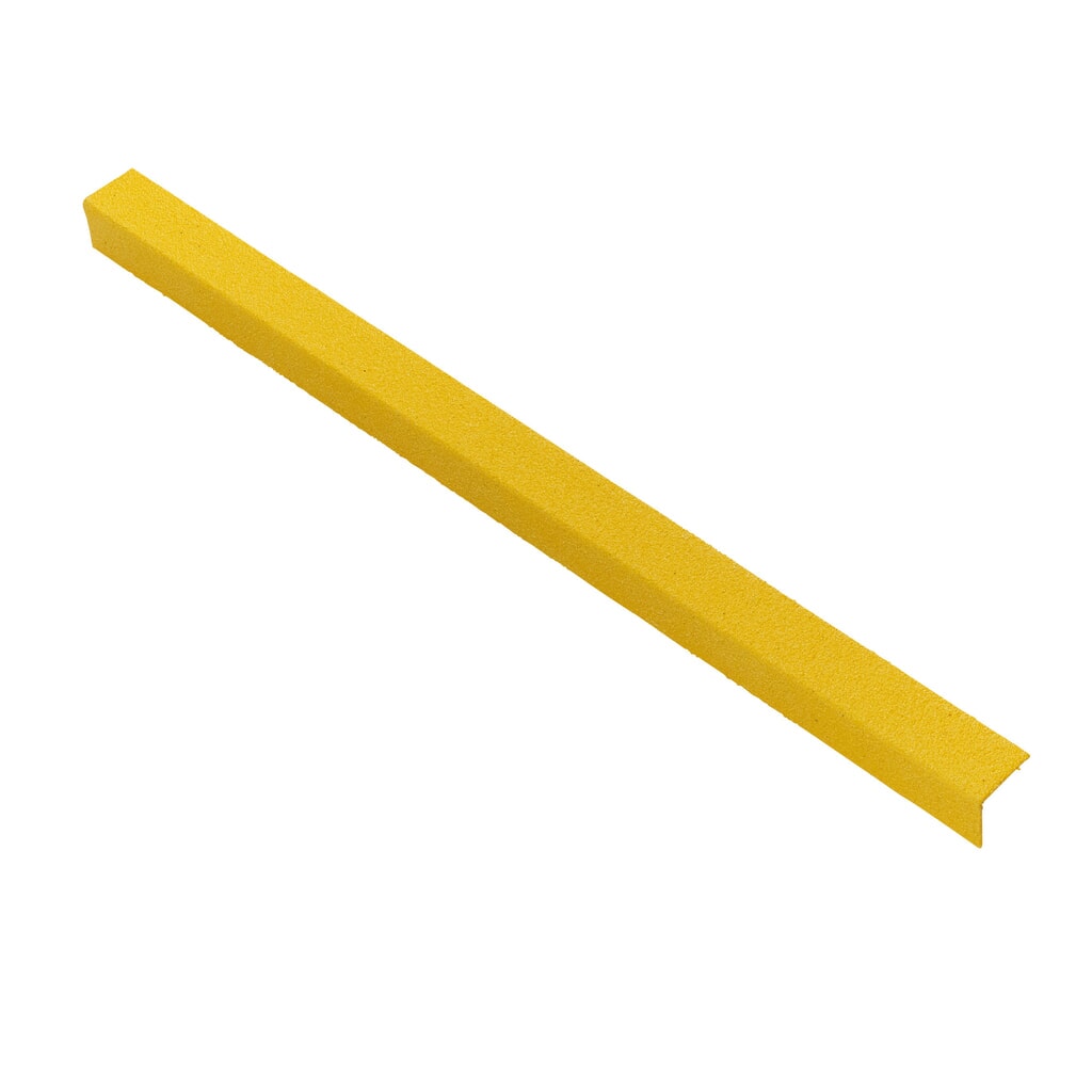 COBA COBAGRiP® Stair Nosing slipvast traptredeprofiel, hxbxd 5,5 x 1.000 x 55 mm, geel Productafbeelding nr. 2: COBA COBAGRiP® Stair Nosing slipvast traptredeprofiel, hxbxd 5,5 x 1.000 x 55 mm, geel