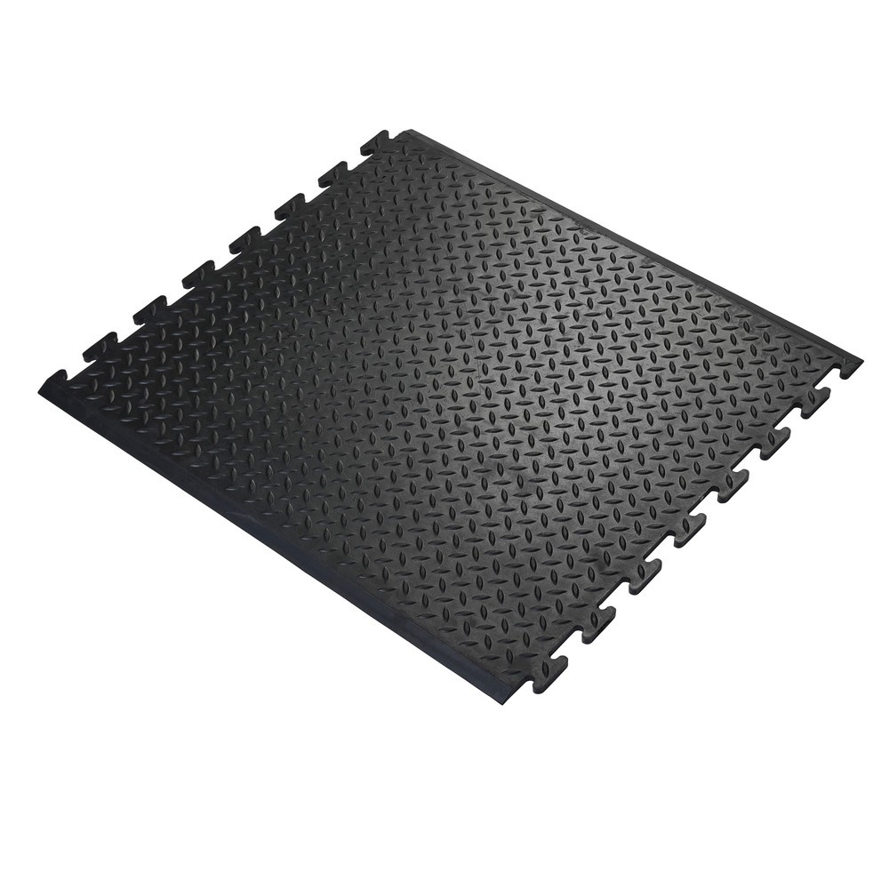 Product afbeelding: COBA Comfort-Lok werkplekmat, middenstuk, bxd 700 x 800 mm, zwart