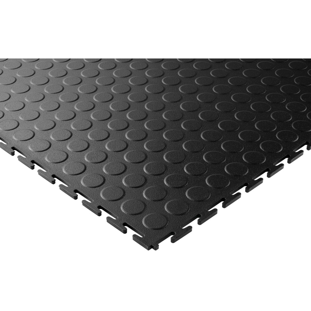 Productafbeelding nr. 2: COBA PVC-vloertegels, noppenoptiek, bxd 500 x 500 mm, zwart