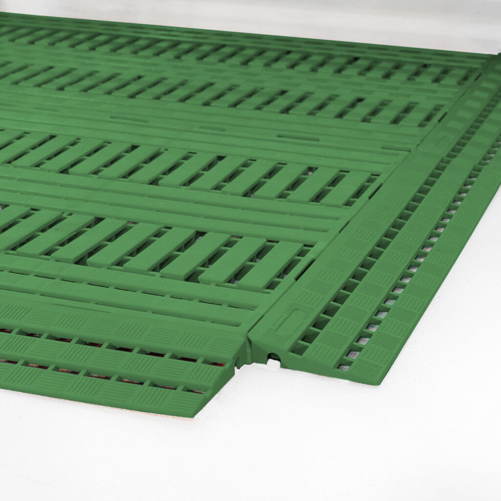 Product afbeelding: COBA Werkplekmat van PE, bxd 600 x 1.200 mm, groen