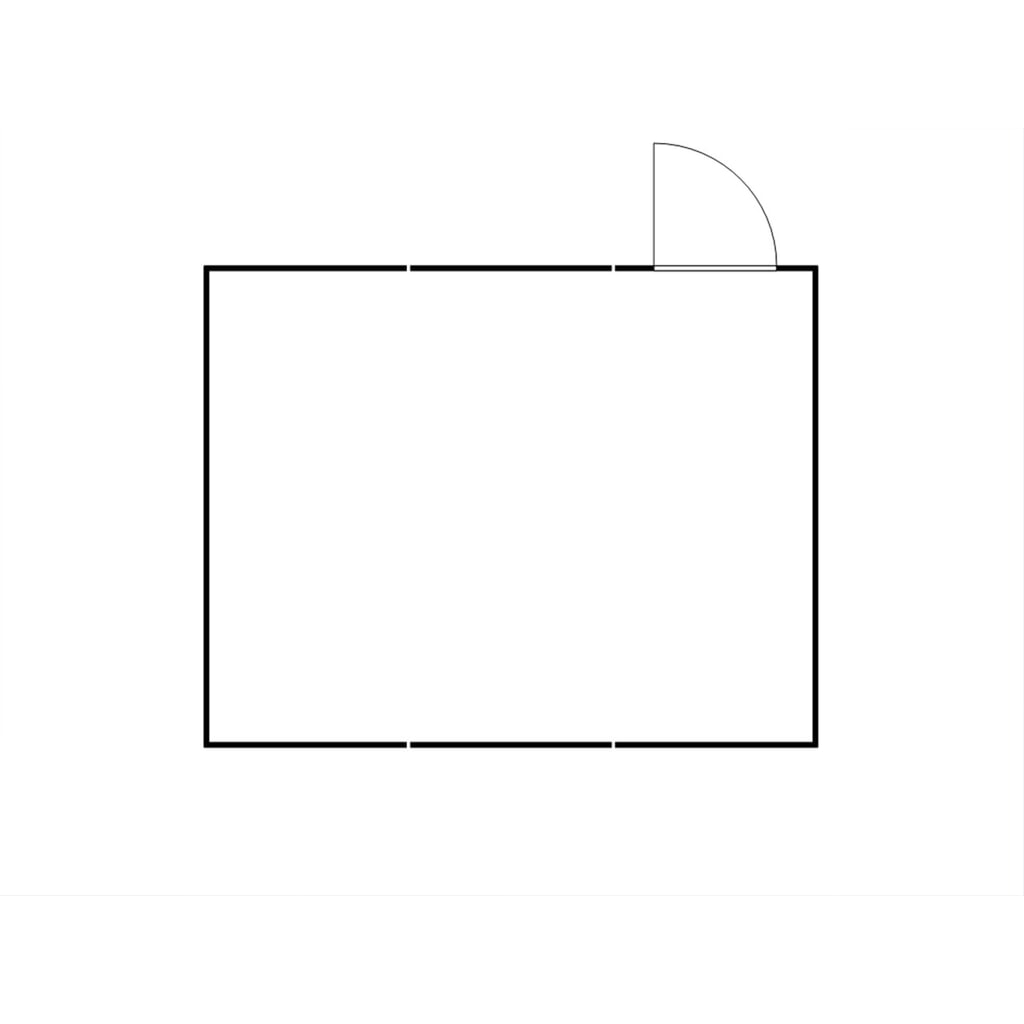 Combinatie van materiaalcontainers FLADAFI®, gedemonteerd, 32 m², zonder vloer, hxbxd 2.115 x 5.080 x 6.520 mm, enkele draaideur, gecentreerd in de module Productafbeelding nr. 2: Combinatie van materiaalcontainers FLADAFI®, gedemonteerd, 32 m², zonder vloer, hxbxd 2.115 x 5.080 x 6.520 mm, enkele draaideur, gecentreerd in de module