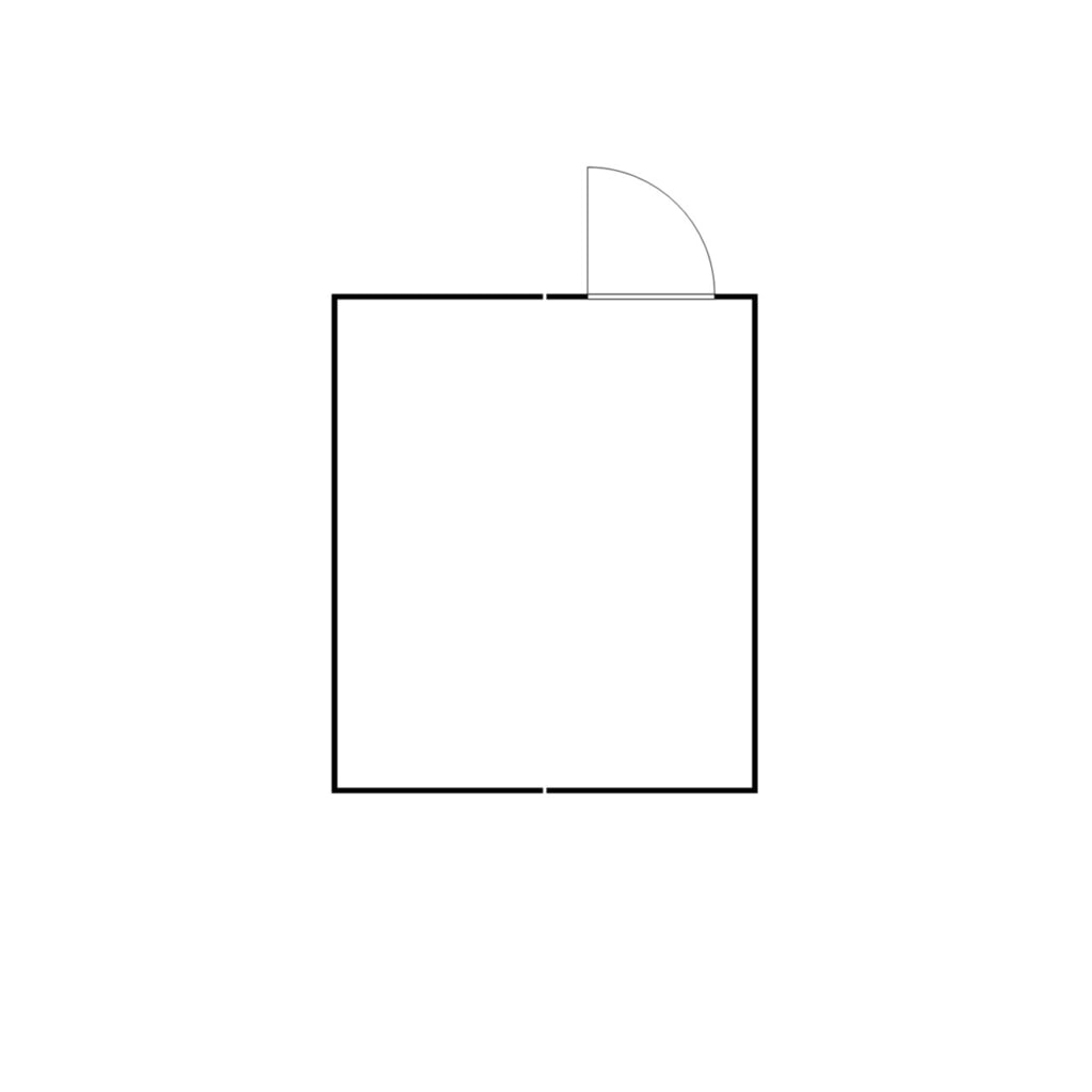 Productafbeelding nr. 2: Combinatie van materiaalcontainers FLADAFI®, isoleert, 20 m², met houten vloer, hxbxd 2.405 x 5.080 x 4.340 mm, enkele draaideur, gecentreerd in de module