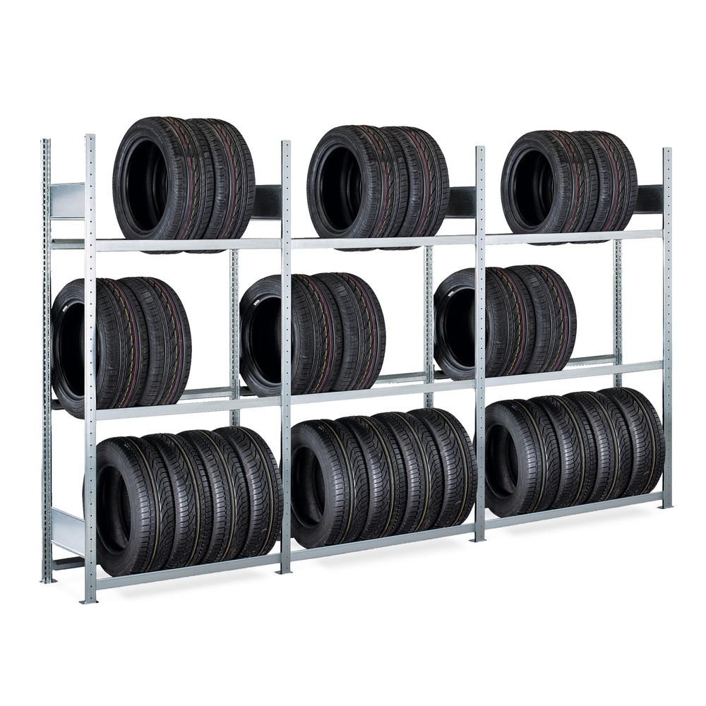 Product afbeelding: Complete bandenrek SCHULTE, HxBxD 2.000 x 3.000 x 400 mm