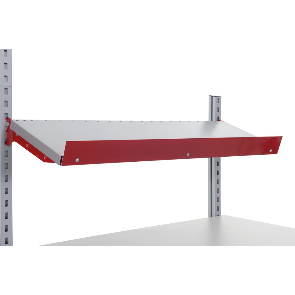Productafbeelding nr. 4: Rocholz handmatig in hoogte verstelbare paktafel FLEX, opbouw met aflegborden en vakverdelers, hxbxd 690-960 x 2.000 x 800 mm