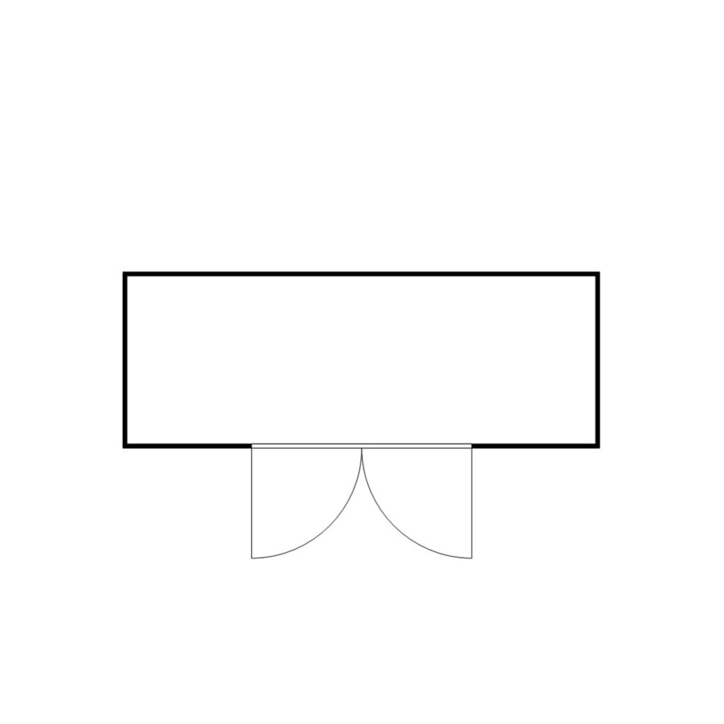 Productafbeelding nr. 2: Container voor gevaarlijke stoffen SAFE Tank 1900 CONTROL, geautomatiseerde explosiebeveiliging voor maximale energie-efficiëntie en veiligheid, buitenafmetingen 6.380x2.170x2.310 mm, dubbele draaideur, centraal in de lange zijde, opslagruimte 12 m²