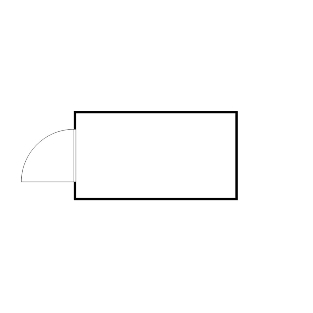 FLADAFI® materiaalcontainer, verzinkt, gedemonteerd, 8 m², met houten vloer, hxbxd 2.150 x 4.050 x 2.170 mm, enkele draaideur, gecentreerd in de voorzijde Productafbeelding nr. 2: FLADAFI® materiaalcontainer, verzinkt, gedemonteerd, 8 m², met houten vloer, hxbxd 2.150 x 4.050 x 2.170 mm, enkele draaideur, gecentreerd in de voorzijde