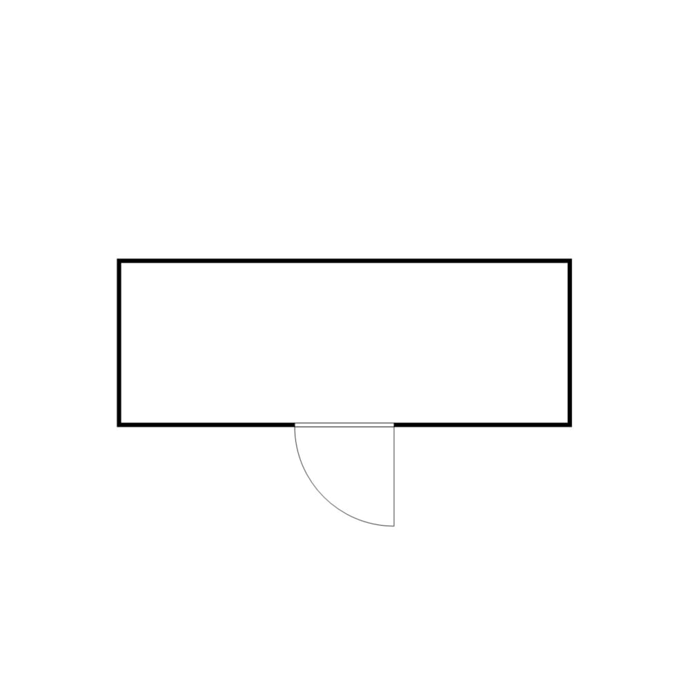 Productafbeelding nr. 2: Container voor gevaarlijke stoffen SAFE Tank 1900 ALG, buitenoprek, verzinkt, gemonteerd, buitenafmetingen 6.380x2.170x2.310 mm, enkele draaideur, centraal in de brede zijde, opslagruimte 12 m²