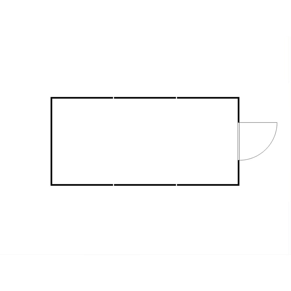 Productafbeelding nr. 2: Container voor gevaarlijke stoffen SAFE Tank 3000 CONTROL, geautomatiseerd explosiebeschermingssysteem voor maximale energie-efficiëntie en veiligheid, buitenafmetingen 3.350x6.520x2.310 mm, enkele draaideur, centraal in de korte zijde, opslagruimte 19