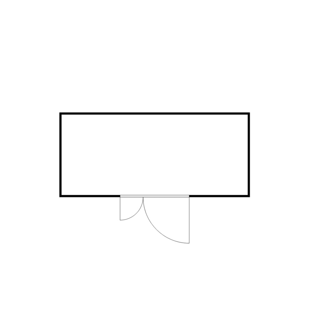 Productafbeelding nr. 2: Container voor gevaarlijke stoffen SAFE Tank 1700 PLG, buitenoprek, verzinkt, gemonteerd, buitenafmetingen 5.080x2.170x2.300 mm, dubbele draaideur (asymmetrische verdeling), centraal in de zijde van 5 meter, opslagruimte 10 m²