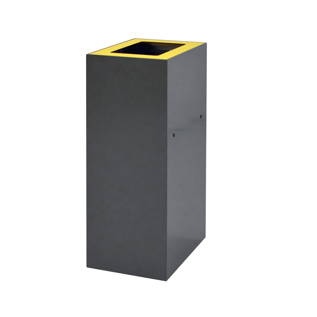 Deksel voor modulair afvalscheidingssysteem, 60 liter, geel Productafbeelding nr. 4: Deksel voor modulair afvalscheidingssysteem, 60 liter, geel