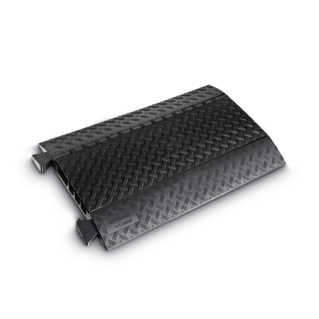 Product afbeelding: Defender® by Adam Hall kabelbrug MIDI 4C, 4 kanalen, zwart