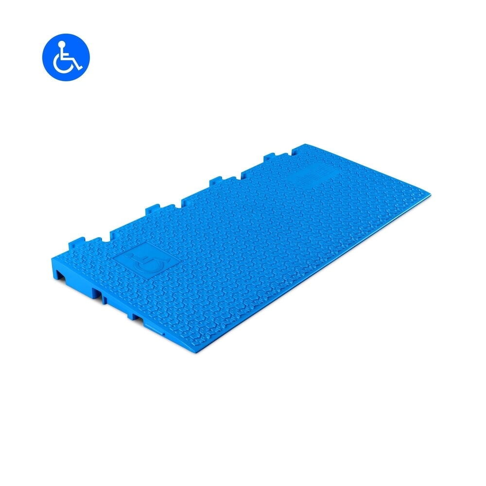 Product afbeelding: Defender® by Adam Hall kabelbrug MIDI 5 2D oprijplaat, blauw