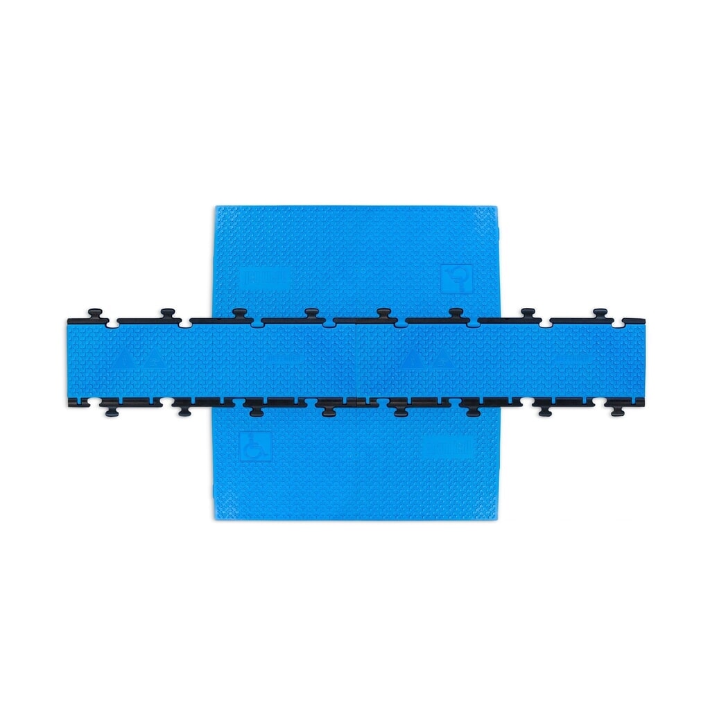 Defender® by Adam Hall kabelbrug MIDI 5 2D oprijplaat, blauw Productafbeelding nr. 6: Defender® by Adam Hall kabelbrug MIDI 5 2D oprijplaat, blauw