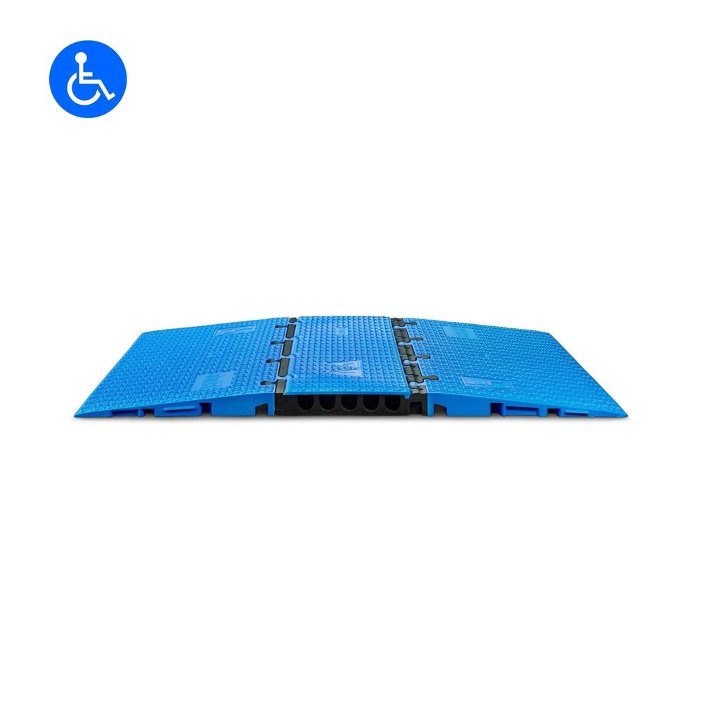 Product afbeelding: Defender ® by Adam Hall kabelbrug MIDI 5 2D rolstoelhelling set, blauw