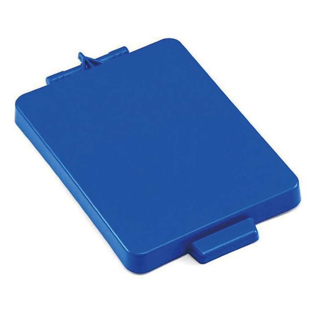 Deksel voor afvalzakhouder, voor 2 x 70 liter, blauw Product afbeelding: Deksel voor afvalzakhouder, voor 2 x 70 liter, blauw
