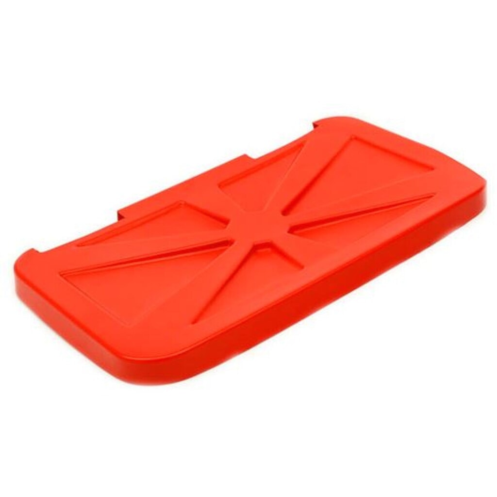 Deksel voor afvalzakhouder, voor schoonmaakwagen Universal III/IV, rood Product afbeelding: Deksel voor afvalzakhouder, voor schoonmaakwagen Universal III/IV, rood