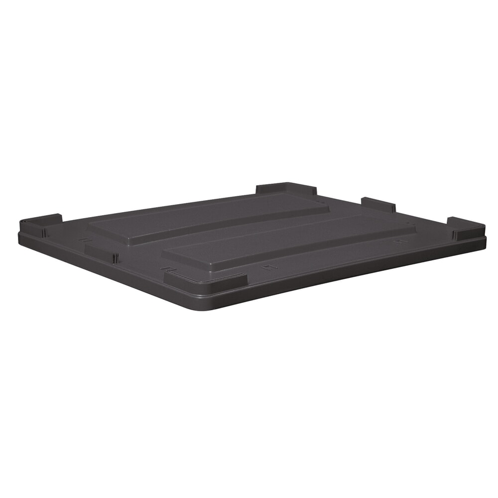 Product afbeelding: Deksel voor containers van polyethyleen, volume 610 liter, antraciet