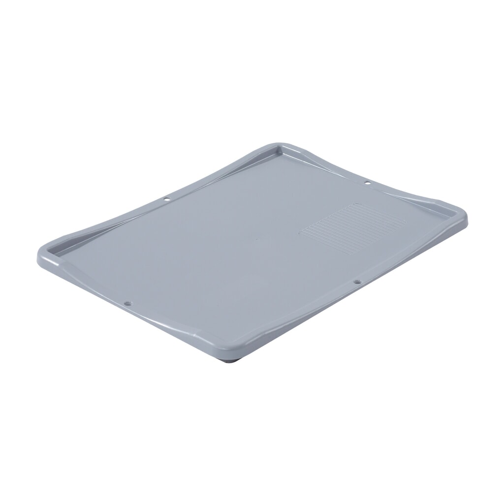 Deksel voor euro-stapelbak BASIC, bxd 400 x 300 mm Product afbeelding: Deksel voor euro-stapelbak BASIC, bxd 400 x 300 mm