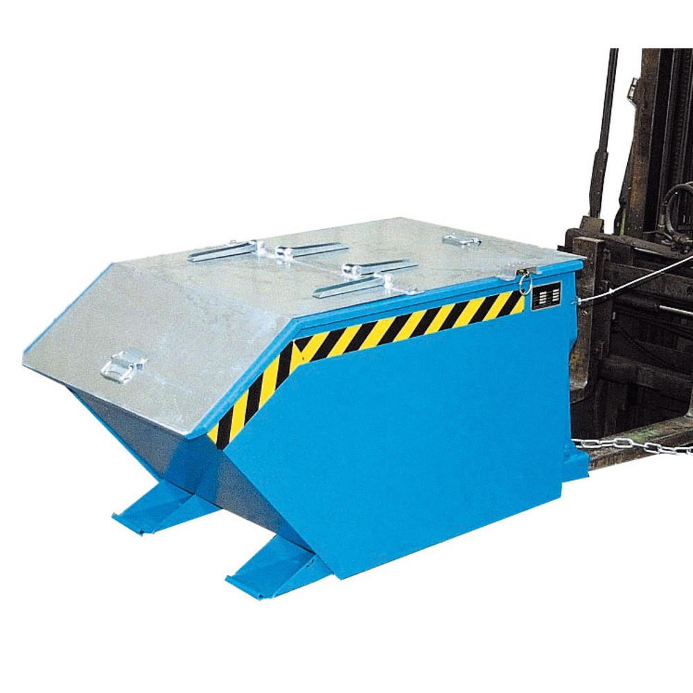 Product afbeelding: Deksel voor kantelbakken, lage bouwhoogte, voor volume 0,3 m³