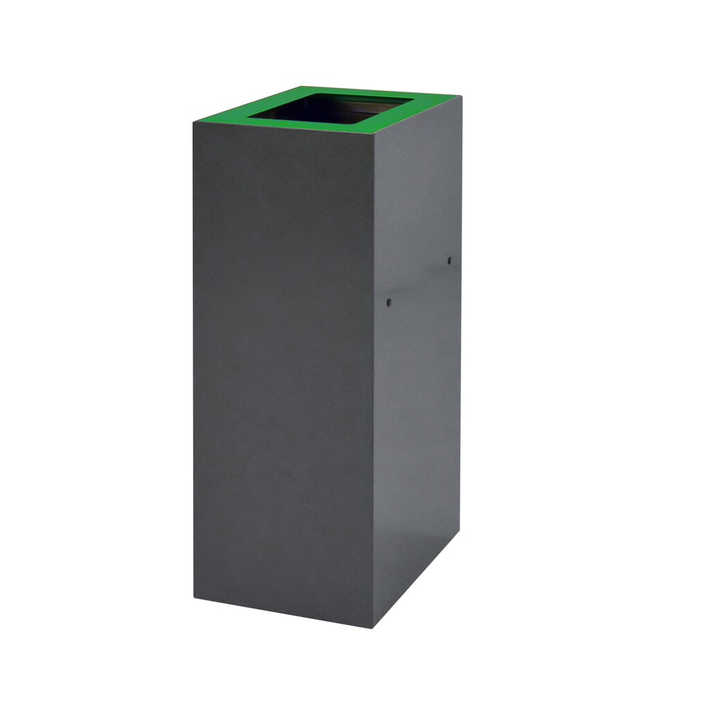 Deksel voor modulair afvalscheidingssysteem, 60 liter, groen Productafbeelding nr. 4: Deksel voor modulair afvalscheidingssysteem, 60 liter, groen