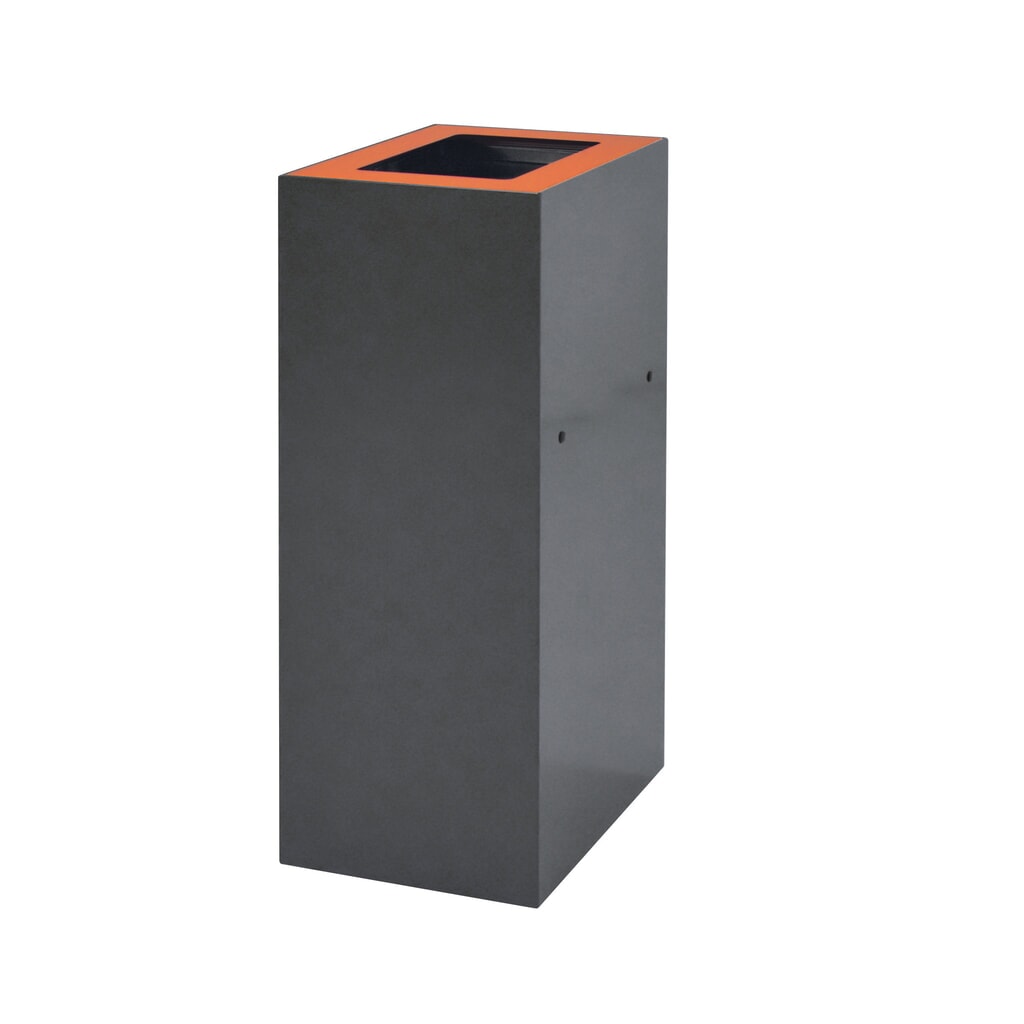 Deksel voor modulair afvalscheidingssysteem, 60 liter, oranje Productafbeelding nr. 4: Deksel voor modulair afvalscheidingssysteem, 60 liter, oranje