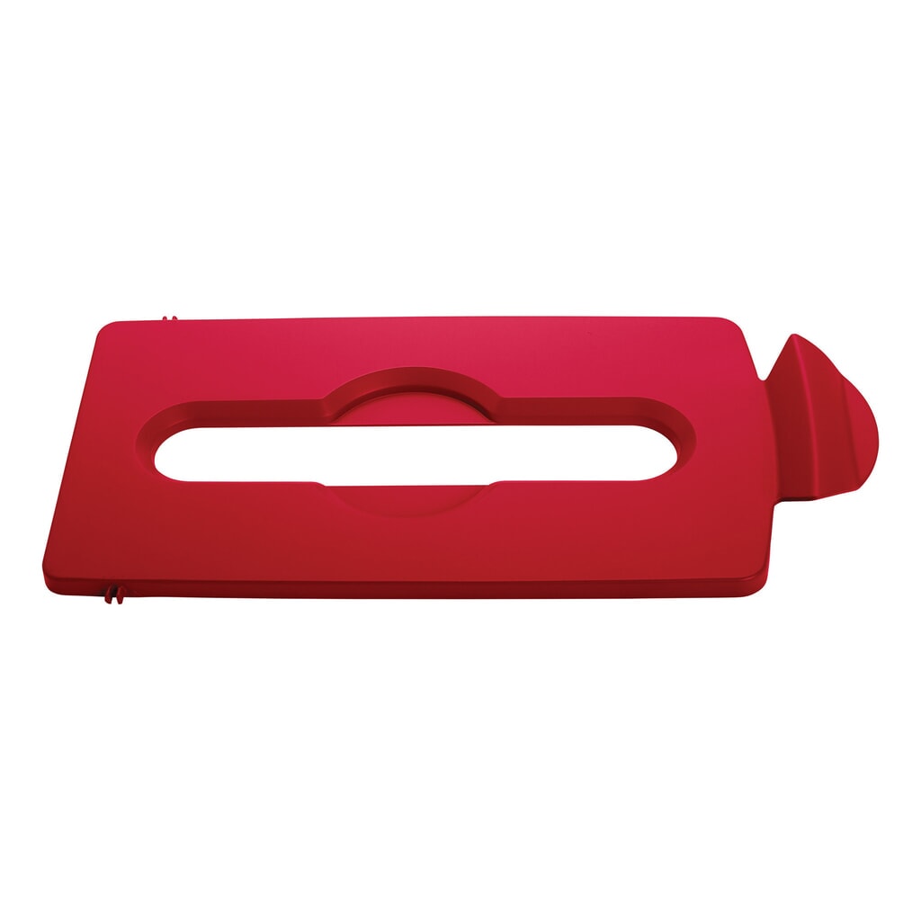 Deksel voor recyclingstation Rubbermaid® Slim Jim, opening voor papierinvoer