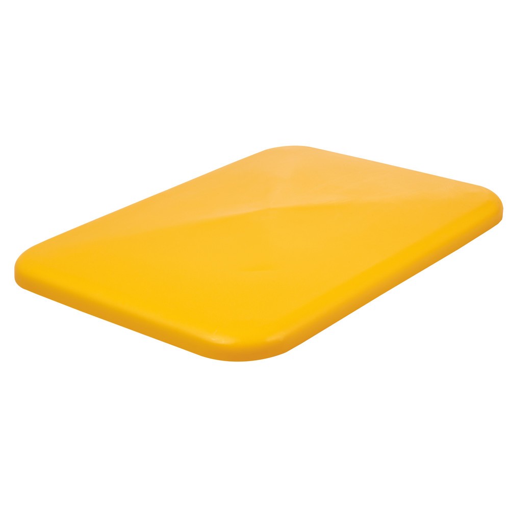 Product afbeelding: Deksel voor rolcontainer, bxhxd 40 x 680 x 450 mm, geel