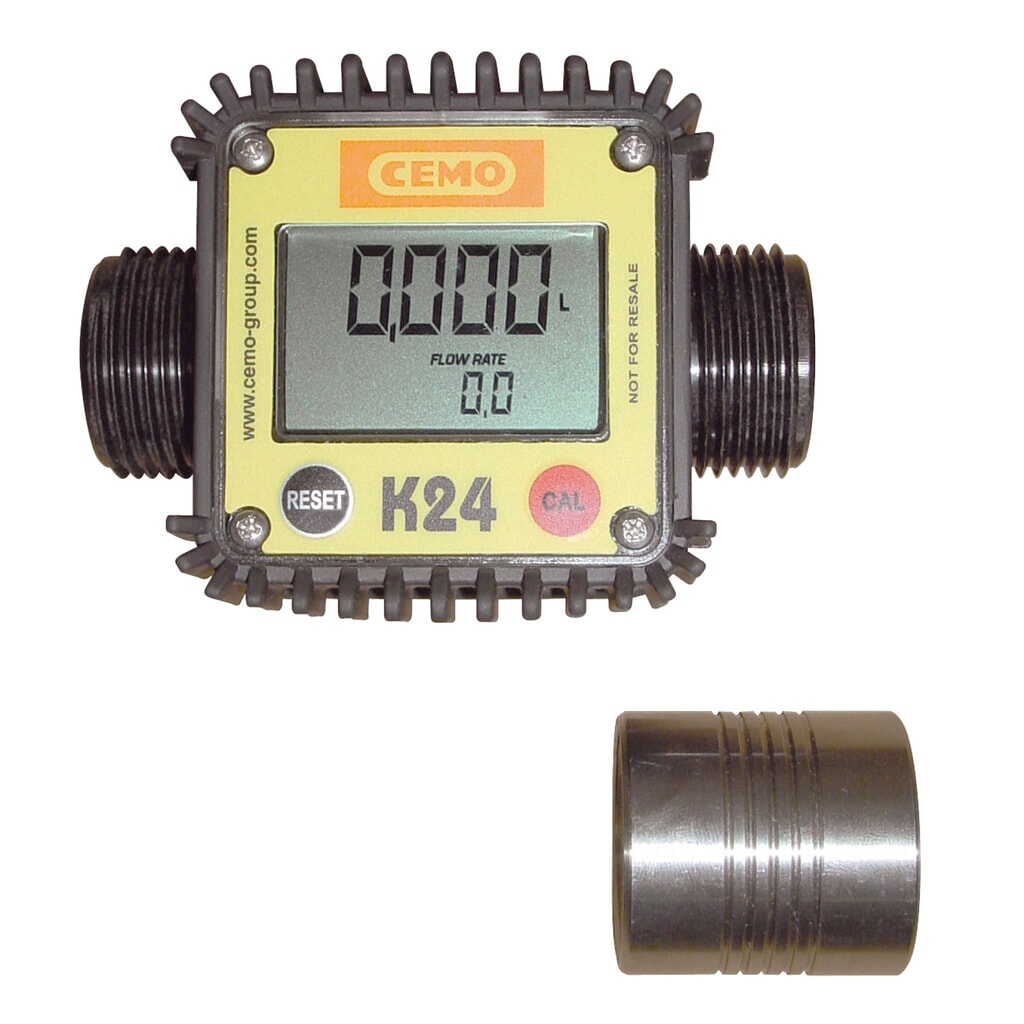 Digitale debietteller voor UNI- en MULTI-tanks CEMO, meetbereik 10-120 l/min Product afbeelding: Digitale debietteller voor UNI- en MULTI-tanks CEMO, meetbereik 10-120 l/min