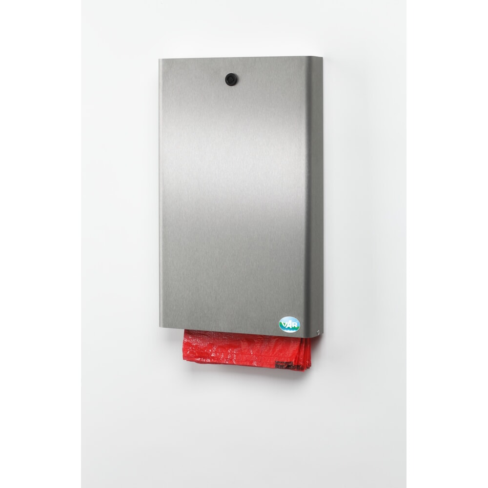 Product afbeelding: Dispenser voor hondenpoepzakjes VAR® DS 2, roestvrij staal