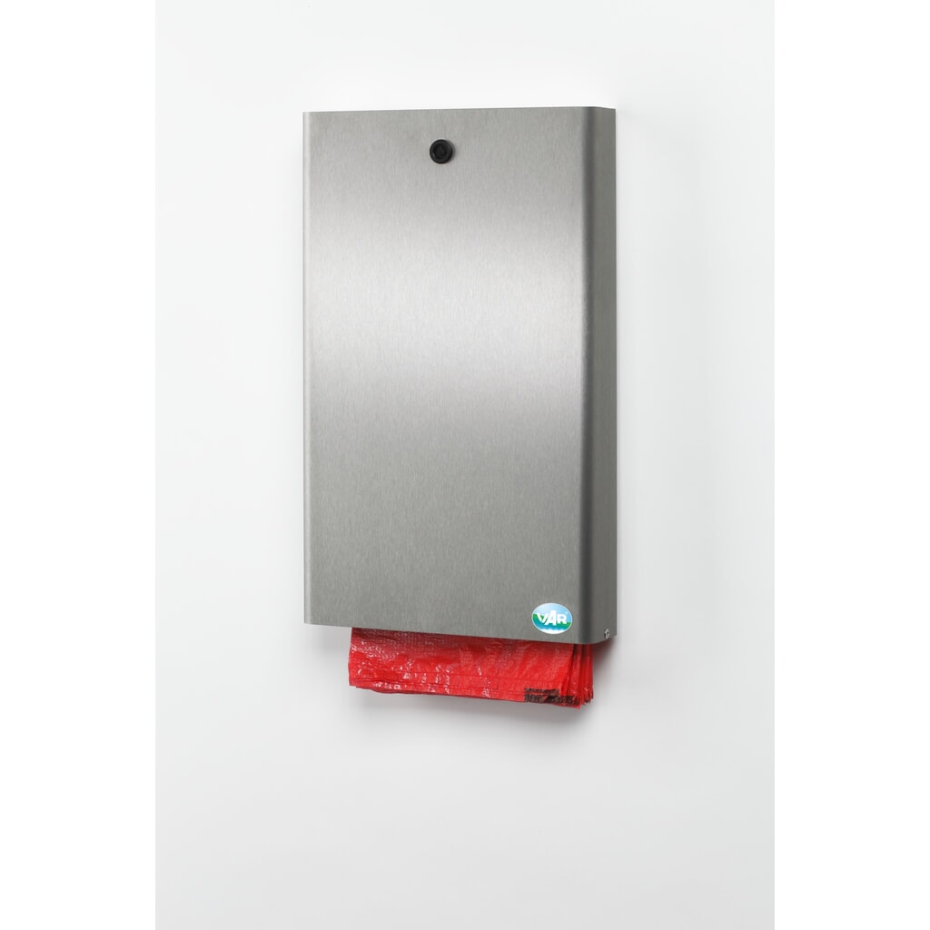 Product afbeelding: Dispenser voor hondenpoepzakjes VAR® DS 2, roestvrij staal