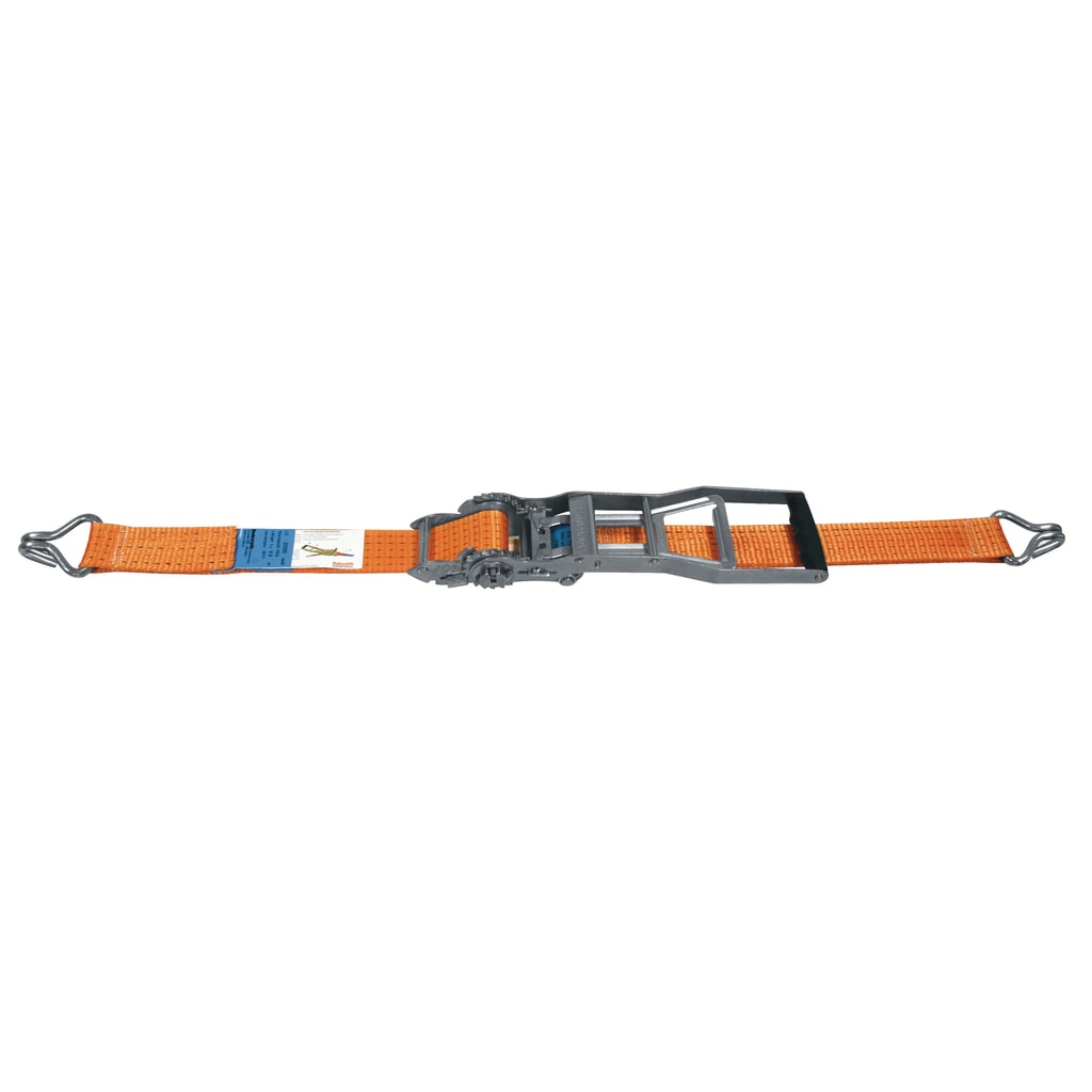 Product afbeelding: Dolezych DoMulti 5000 sjorband met lange hendel, trekratel en profielhaak, lengte 8 m