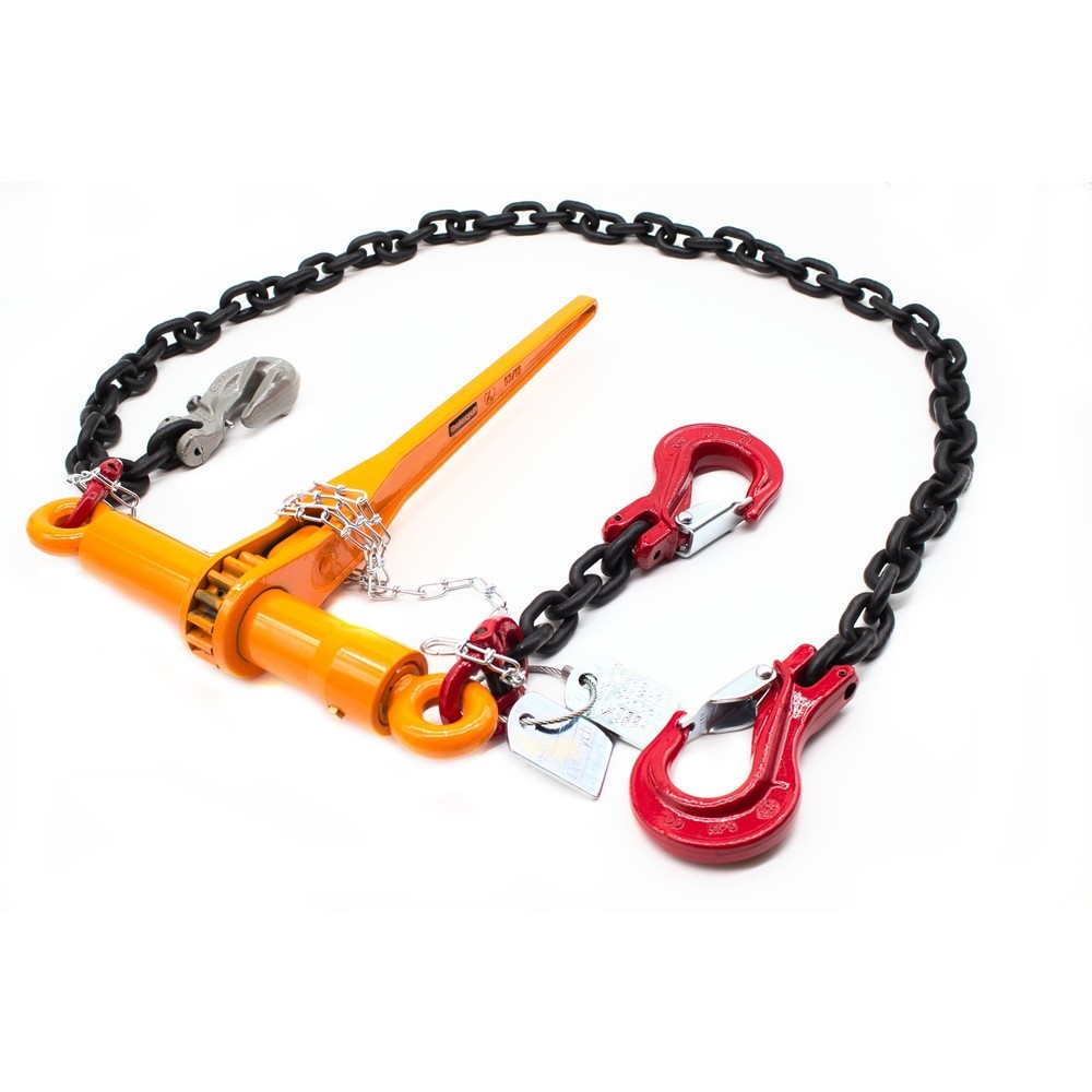 Productafbeelding nr. 1: Dolezych spanspanketting, 1 stuk, PowerLash met DORA ratellastklem, 4.000 daN, lengte 2 m