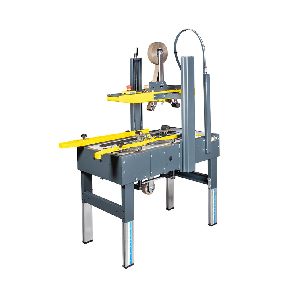 SIAT dozensluitmachine Basic, Werkhoogte 485-825 mm Productafbeelding nr. 2: SIAT dozensluitmachine Basic, Werkhoogte 485-825 mm