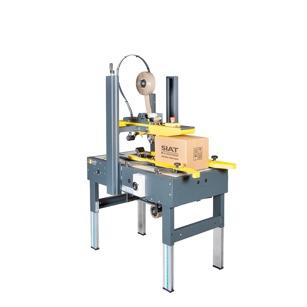 SIAT dozensluitmachine Basic, Werkhoogte 485-825 mm Productafbeelding nr. 3: SIAT dozensluitmachine Basic, Werkhoogte 485-825 mm