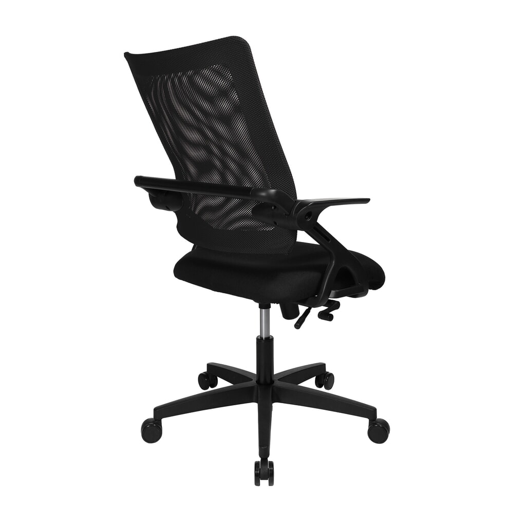 Draaibare bureaustoel Topstar® New S´move, zwart Product afbeelding: Draaibare bureaustoel Topstar® New S´move, zwart