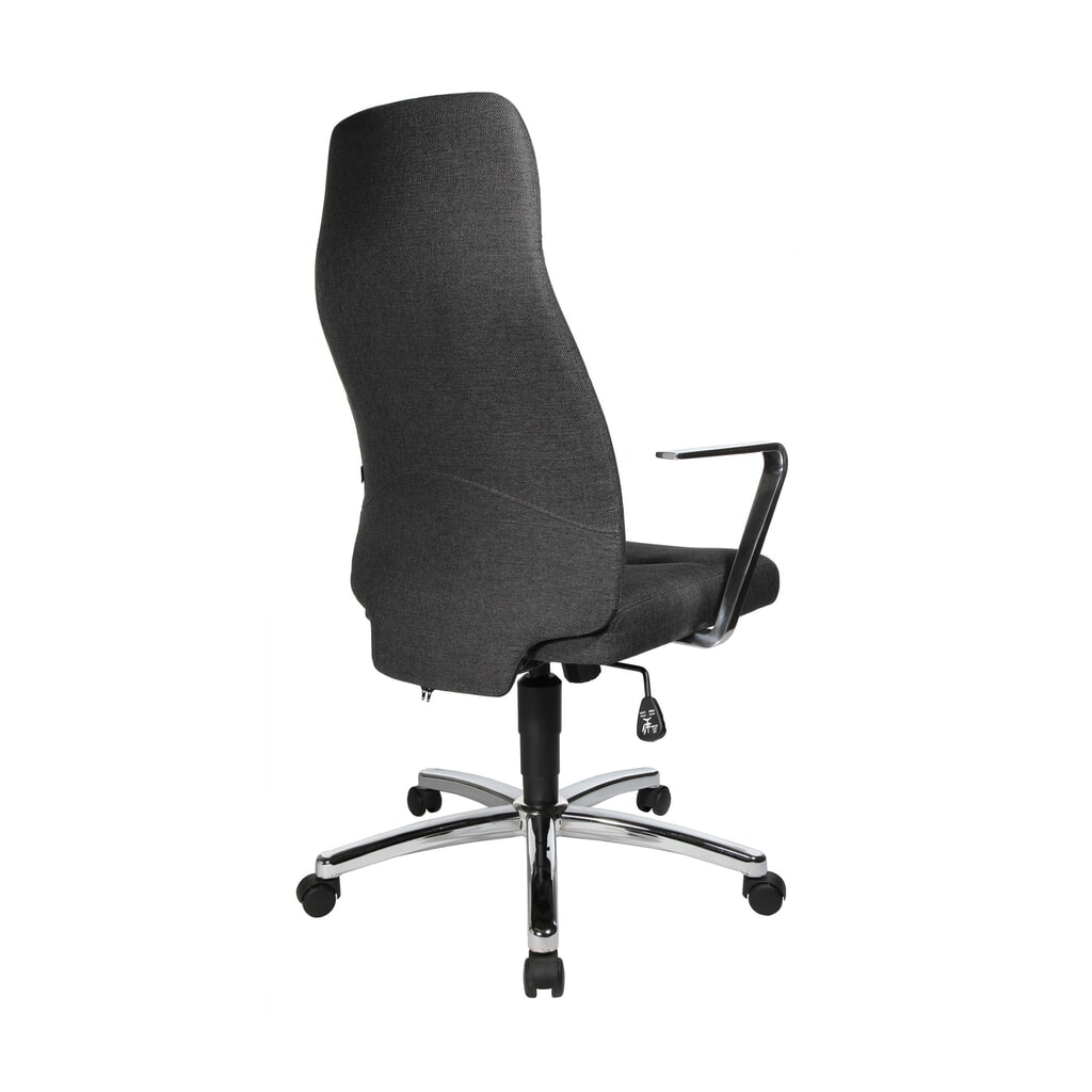 Draaibare directie bureaustoel Topstar® Chairman, stof antraciet Productafbeelding nr. 2: Draaibare directie bureaustoel Topstar® Chairman, stof antraciet