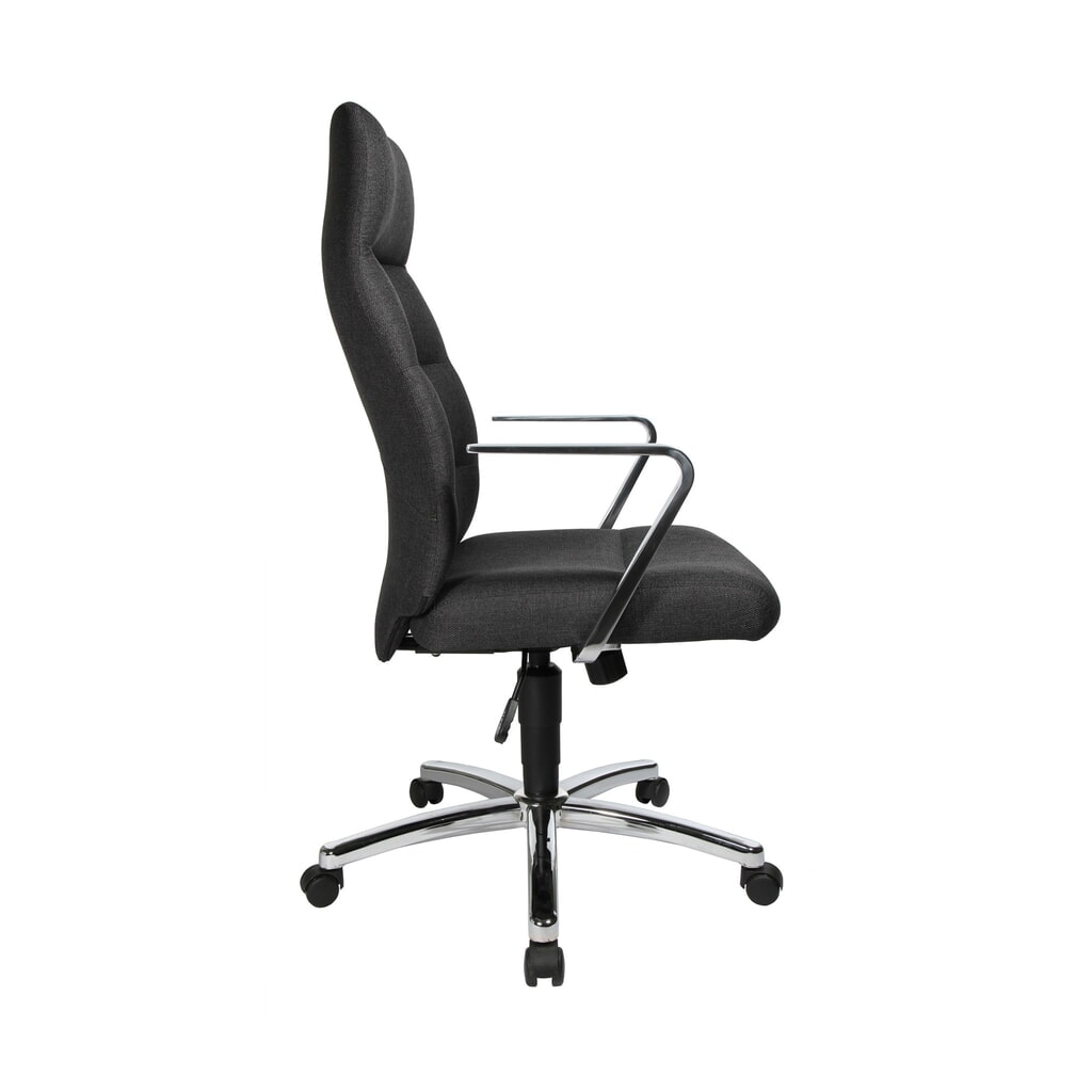Draaibare directie bureaustoel Topstar® Chairman, stof antraciet Productafbeelding nr. 3: Draaibare directie bureaustoel Topstar® Chairman, stof antraciet