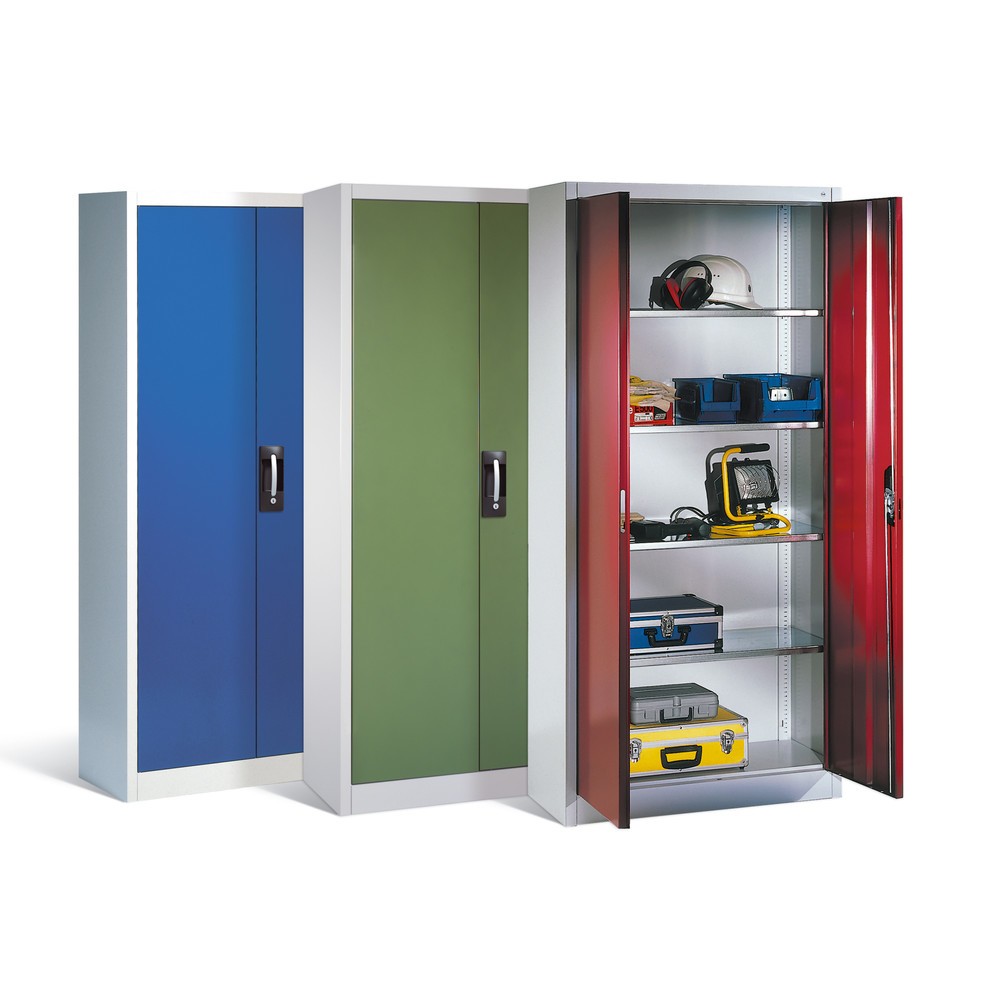 Productafbeelding nr. 3: Draaideurkast C+P, 5 OH, hxbxd 1950 x 1.200 x 400 mm, antracietgrijs, antracietgrijs