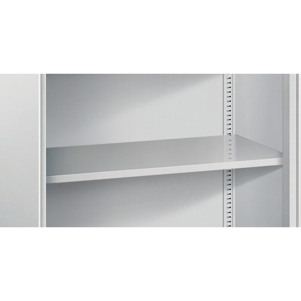 Productafbeelding nr. 2: Draaideurkast C+P Asisto, 3 OH, breedte 800 mm, lichtgrijs, verkeerswit