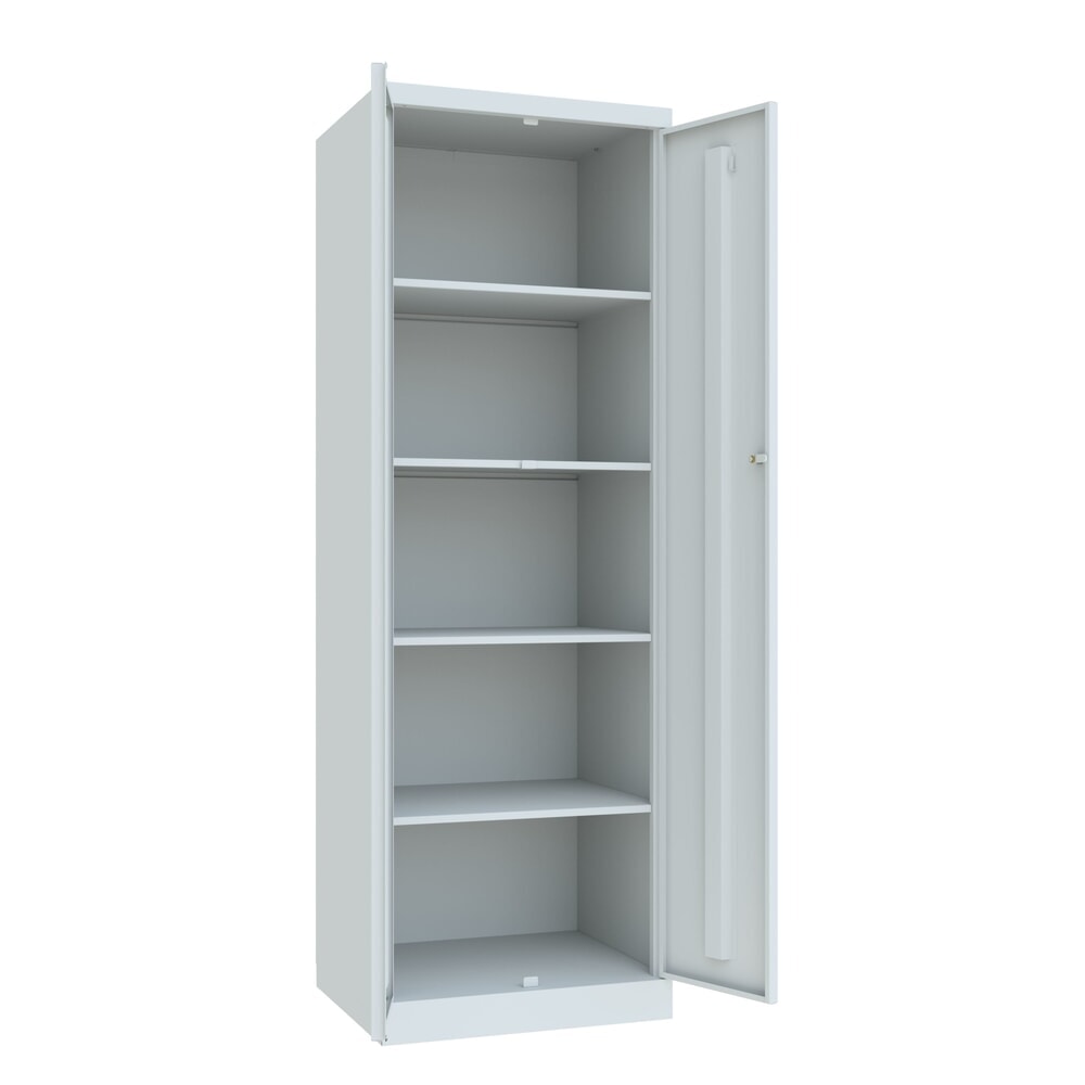 Productafbeelding nr. 4: Draaideurkast PAVOY, hxbxd 1.800 x 600 x 500 mm, lichtgrijs, lichtgrijs