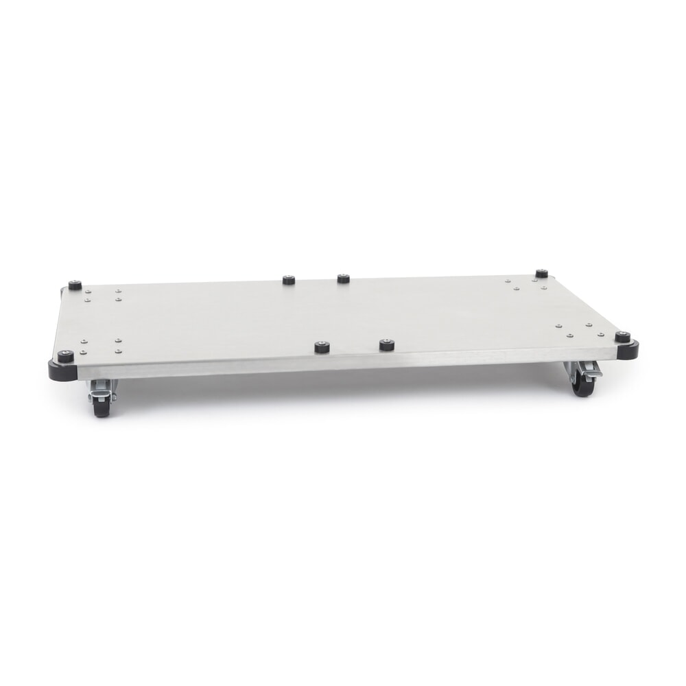 Product afbeelding: Dubbele rolwagen voor afvalbak CARRO, 110 liter