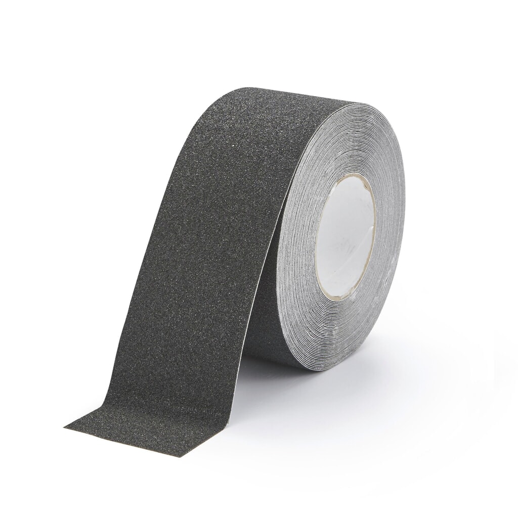 DURABLE antislipband DURALINE® GRIP, breedte 75 mm, zwart, 2 stuks/VE. Product afbeelding: DURABLE antislipband DURALINE® GRIP, breedte 75 mm, zwart, 2 stuks/VE.